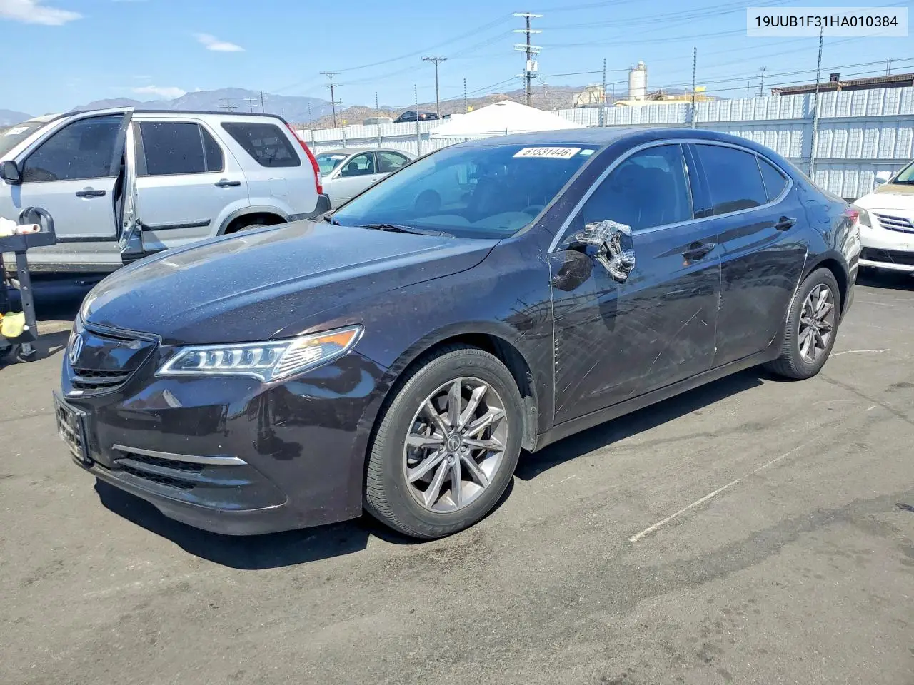 2017 Acura Tlx VIN: 19UUB1F31HA010384 Lot: 61531446