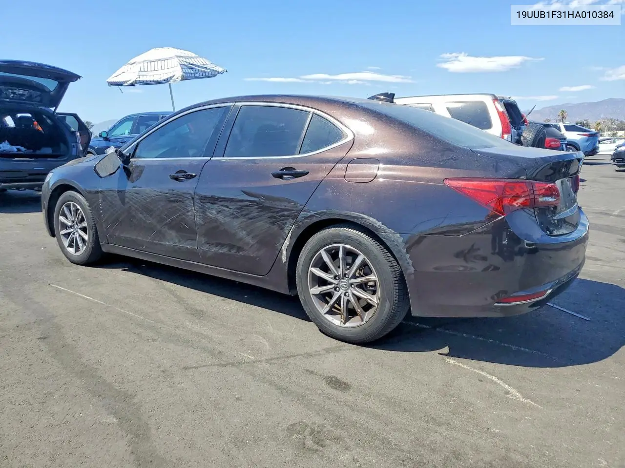 2017 Acura Tlx VIN: 19UUB1F31HA010384 Lot: 61531446