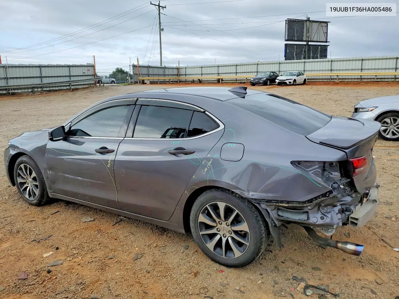 2017 Acura Tlx VIN: 19UUB1F36HA005486 Lot: 61686536