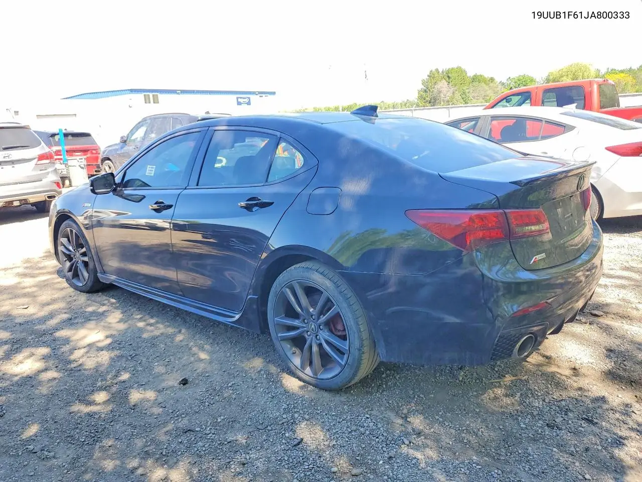 2018 Acura Tlx Tech VIN: 19UUB1F61JA800333 Lot: 55011686