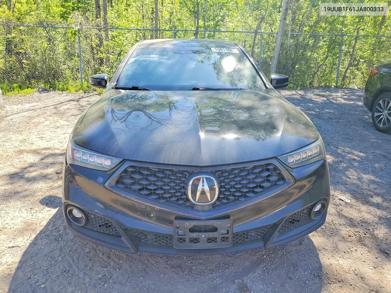 2018 Acura Tlx Tech VIN: 19UUB1F61JA800333 Lot: 55011686