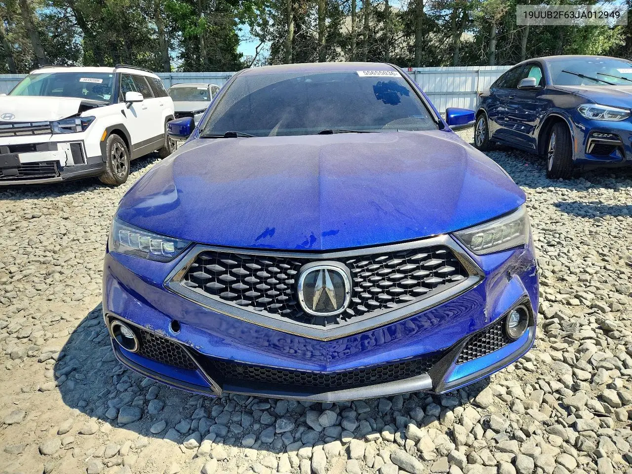 19UUB2F63JA012949 2018 Acura Tlx Tech+A
