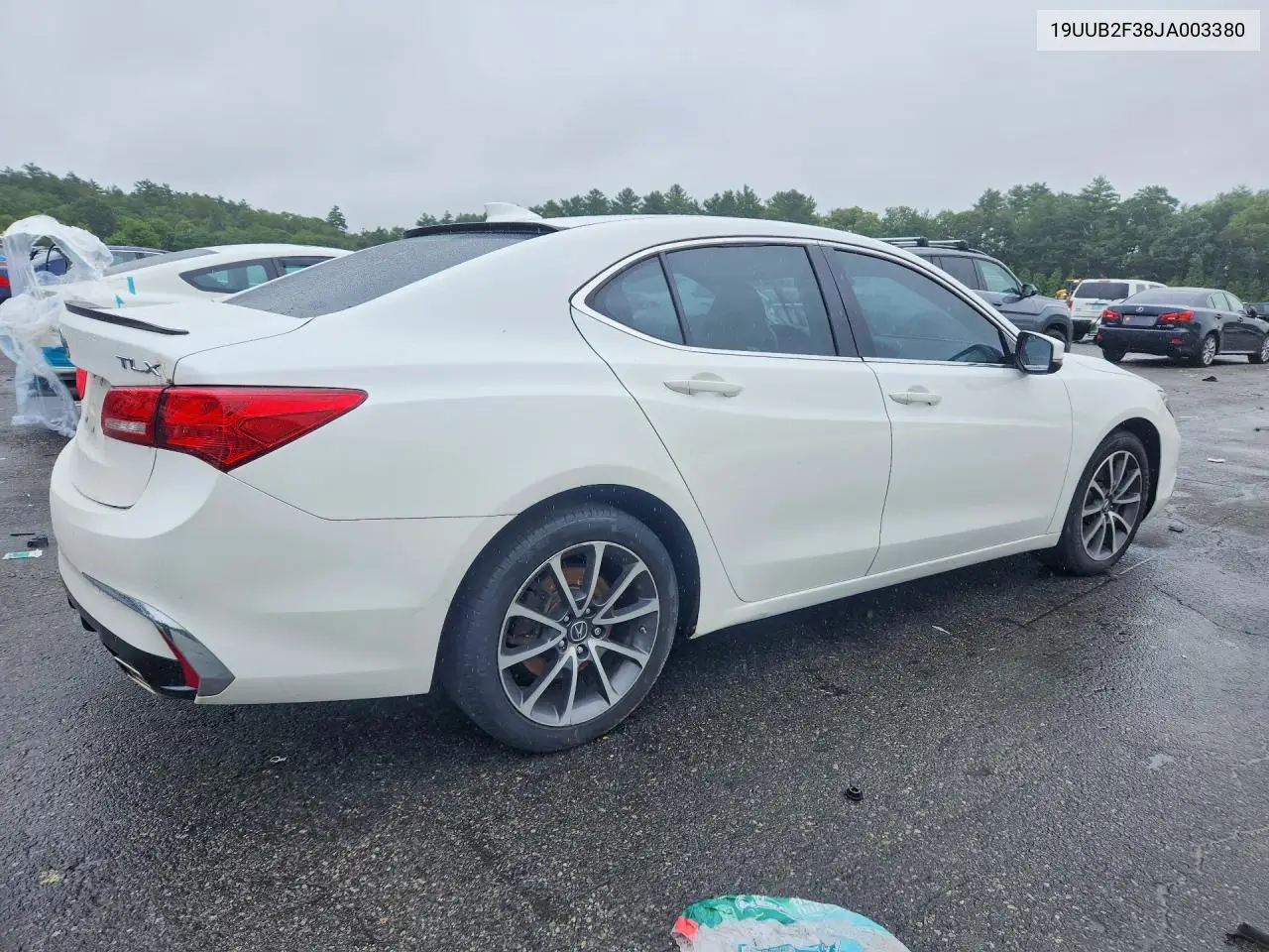 2018 Acura Tlx VIN: 19UUB2F38JA003380 Lot: 56114146