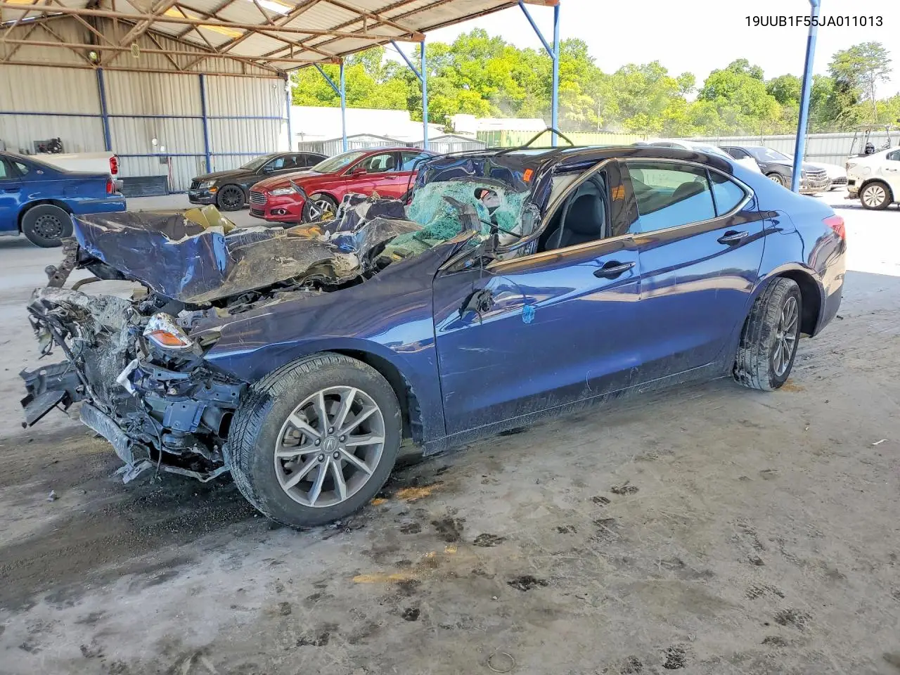 2018 Acura Tlx Tech VIN: 19UUB1F55JA011013 Lot: 56272606