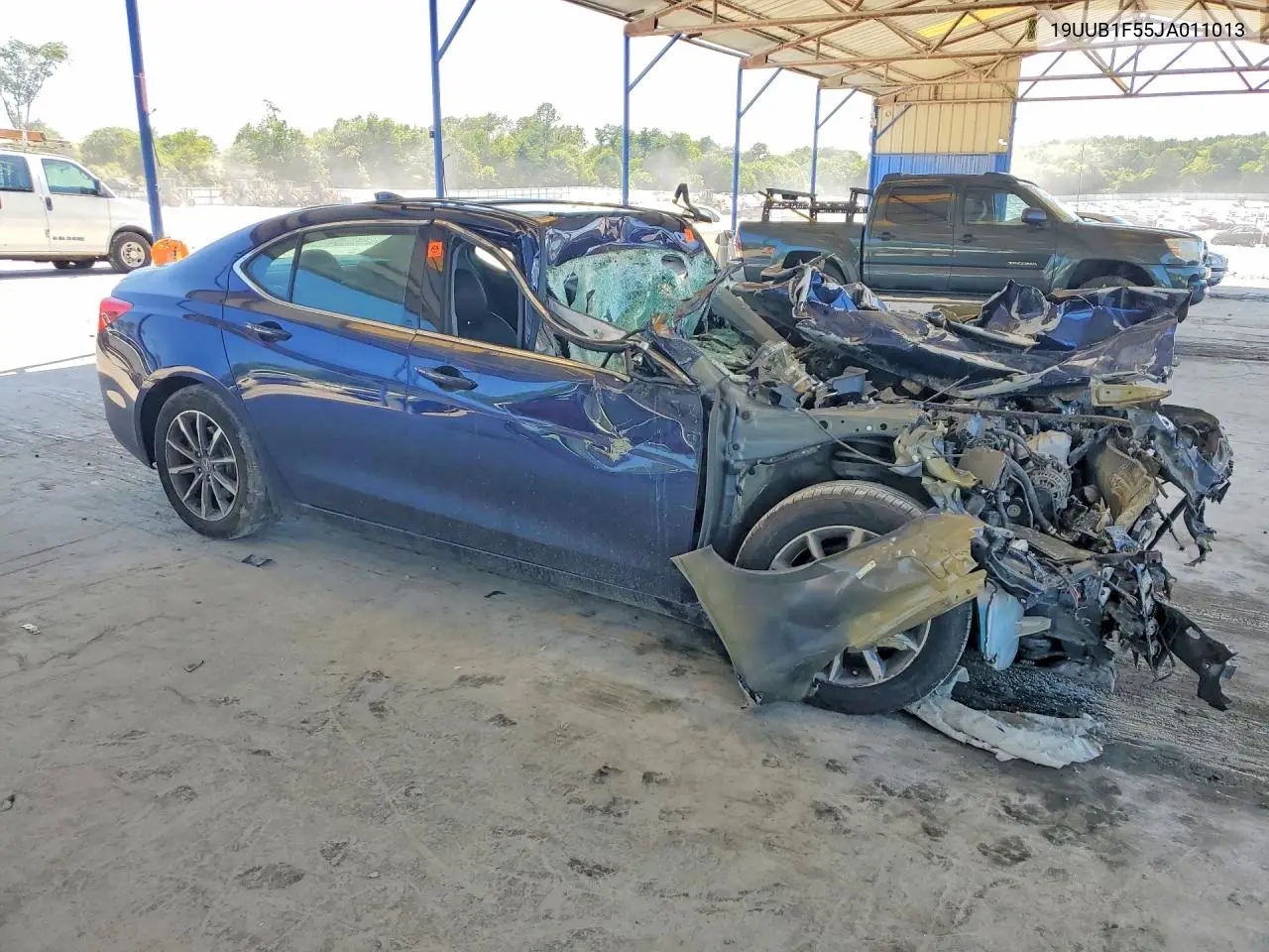2018 Acura Tlx Tech VIN: 19UUB1F55JA011013 Lot: 56272606