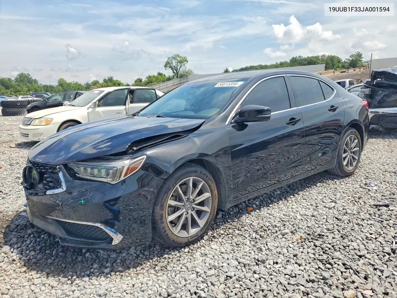 2018 Acura Tlx VIN: 19UUB1F33JA001594 Lot: 56613356