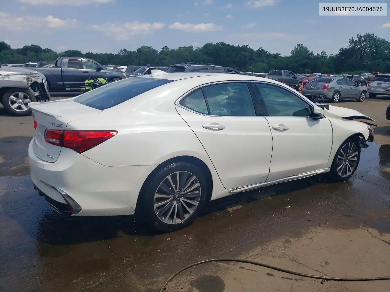 2018 Acura Tlx Advance VIN: 19UUB3F70JA004676 Lot: 60033996