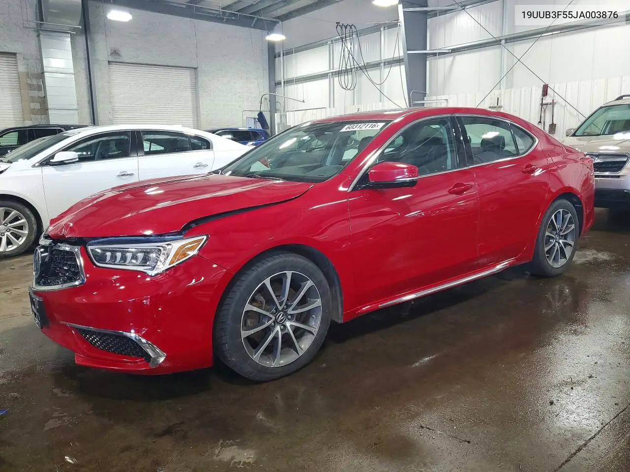 2018 Acura Tlx Tech VIN: 19UUB3F55JA003876 Lot: 60312116