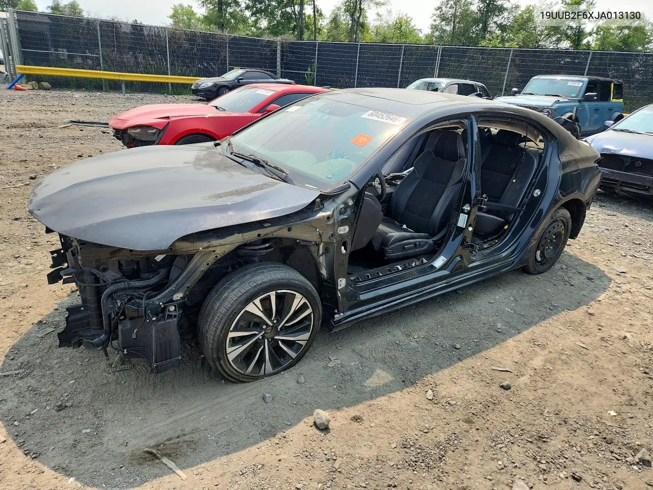 2018 Acura Tlx Tech+A VIN: 19UUB2F6XJA013130 Lot: 60452646