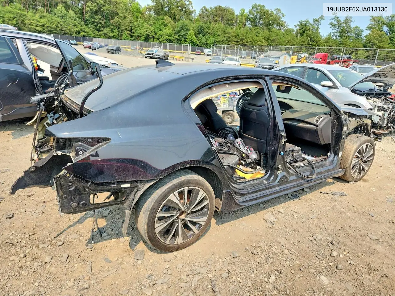 2018 Acura Tlx Tech+A VIN: 19UUB2F6XJA013130 Lot: 60452646
