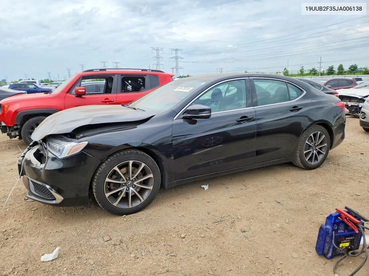 2018 Acura Tlx VIN: 19UUB2F35JA006138 Lot: 60475816