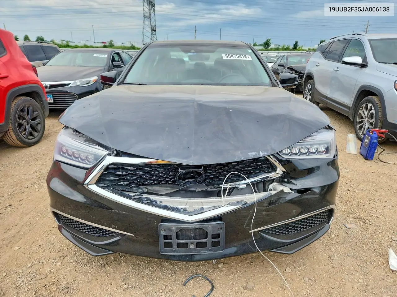 2018 Acura Tlx VIN: 19UUB2F35JA006138 Lot: 60475816