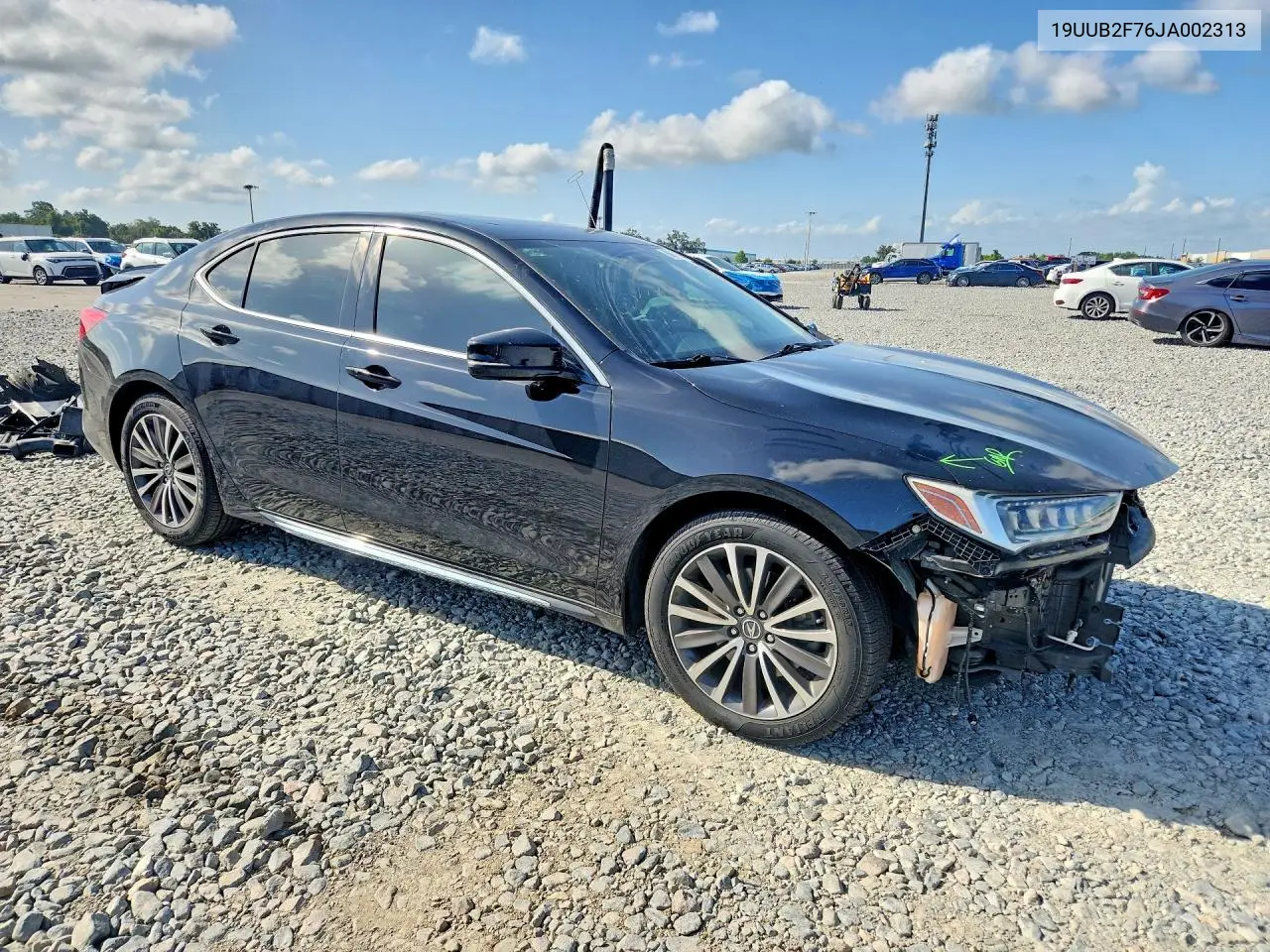 2018 Acura Tlx Advance VIN: 19UUB2F76JA002313 Lot: 60843806
