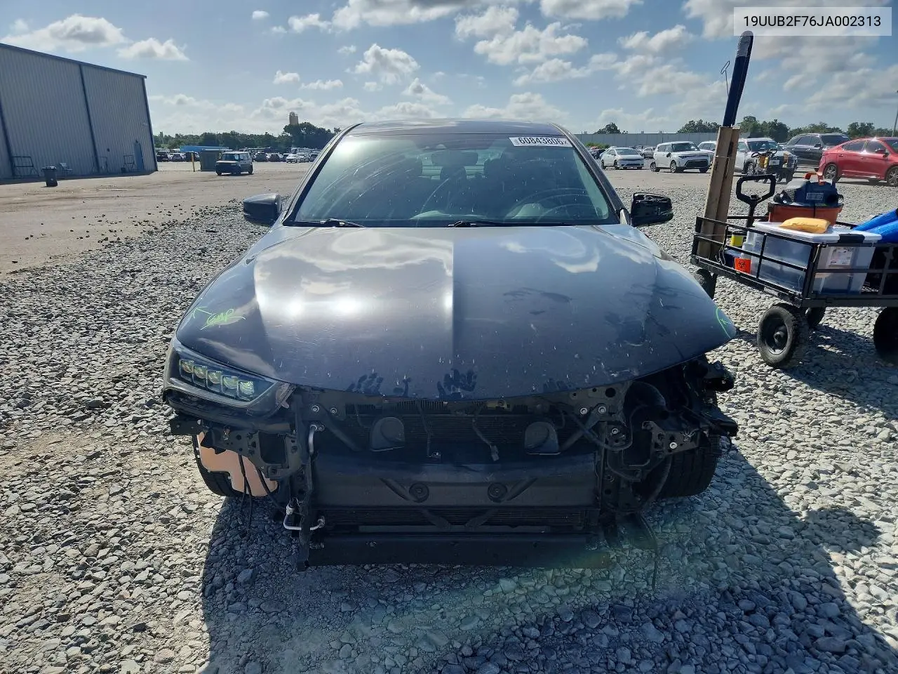 2018 Acura Tlx Advance VIN: 19UUB2F76JA002313 Lot: 60843806
