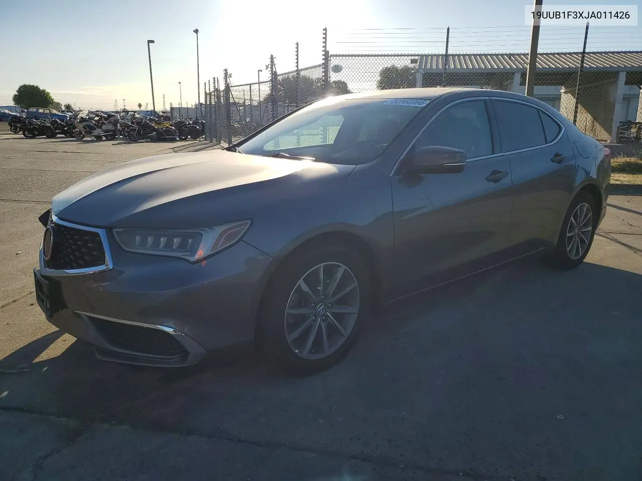 2018 Acura Tlx VIN: 19UUB1F3XJA011426 Lot: 60960966
