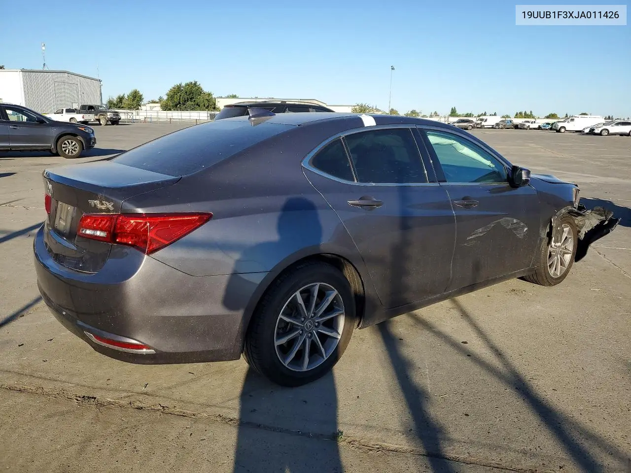 2018 Acura Tlx VIN: 19UUB1F3XJA011426 Lot: 60960966