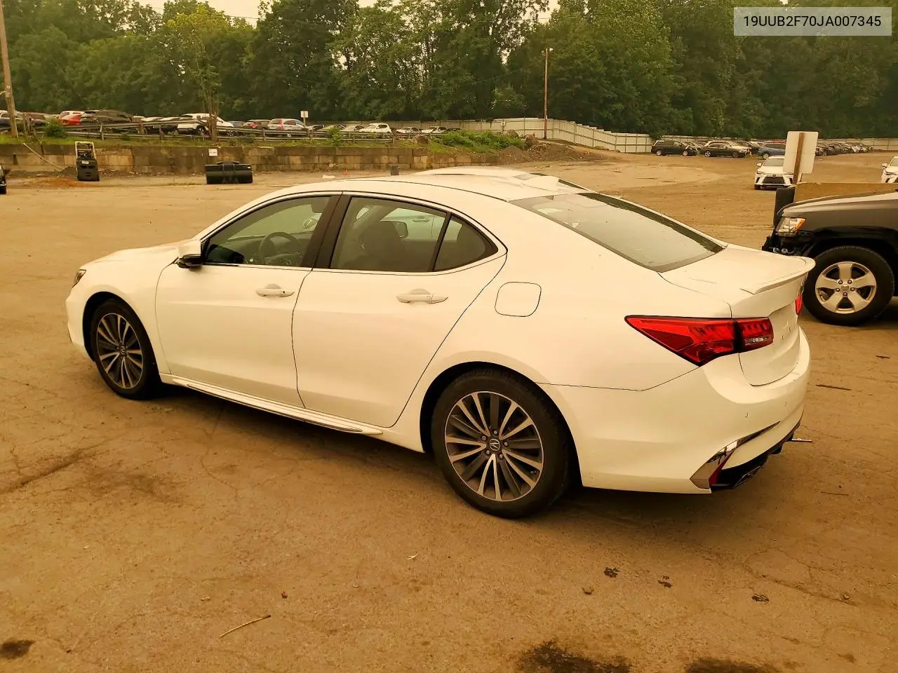 2018 Acura Tlx Advance VIN: 19UUB2F70JA007345 Lot: 61087086