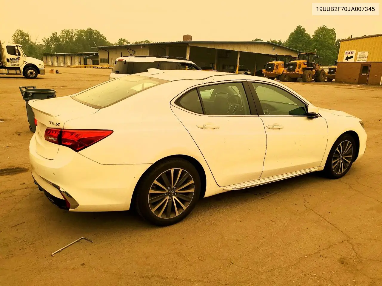 2018 Acura Tlx Advance VIN: 19UUB2F70JA007345 Lot: 61087086