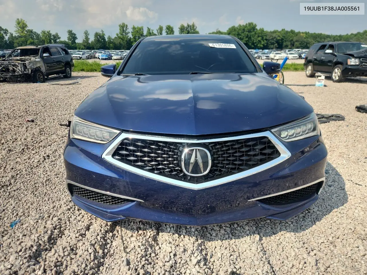 2018 Acura Tlx VIN: 19UUB1F38JA005561 Lot: 61305806