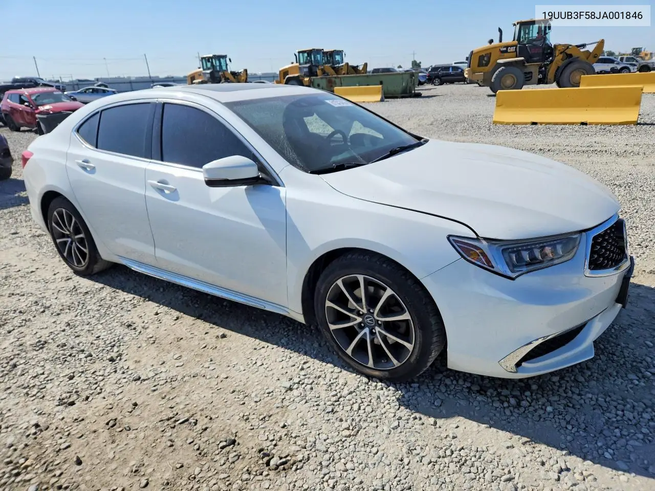 2018 Acura Tlx Tech VIN: 19UUB3F58JA001846 Lot: 61510436