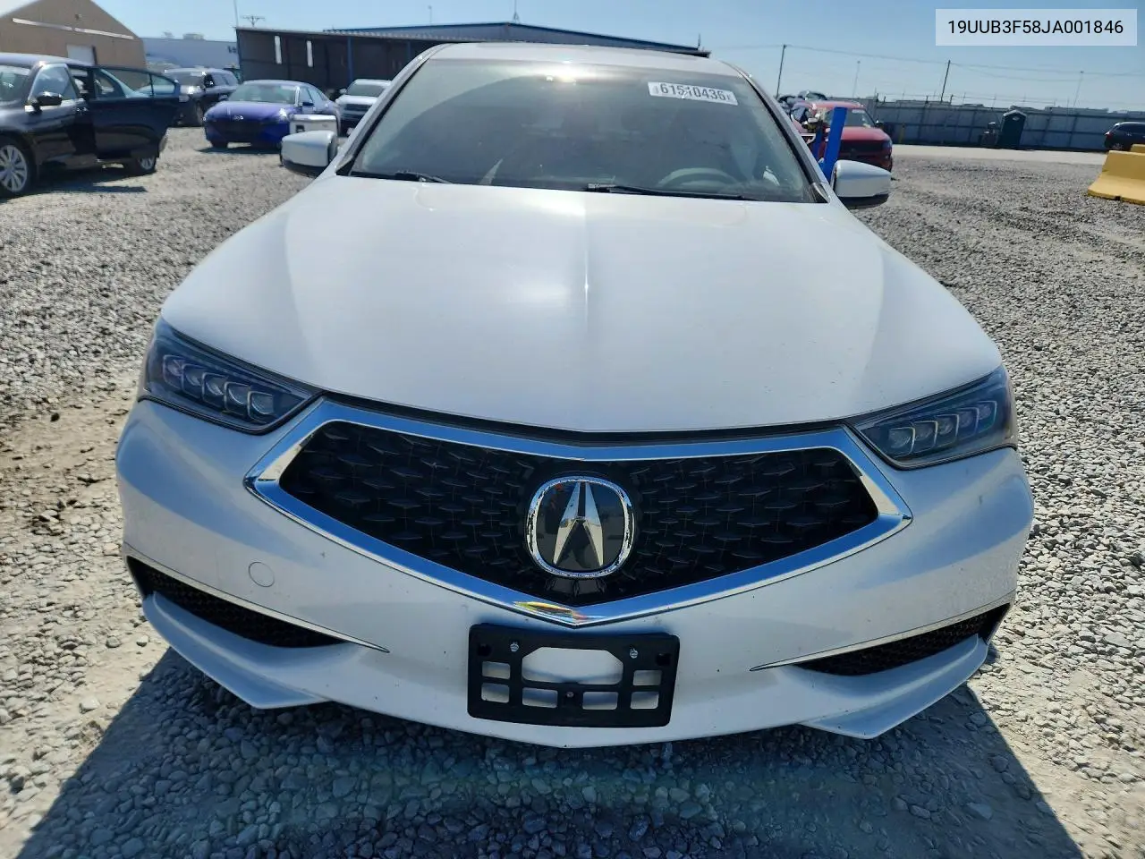 2018 Acura Tlx Tech VIN: 19UUB3F58JA001846 Lot: 61510436