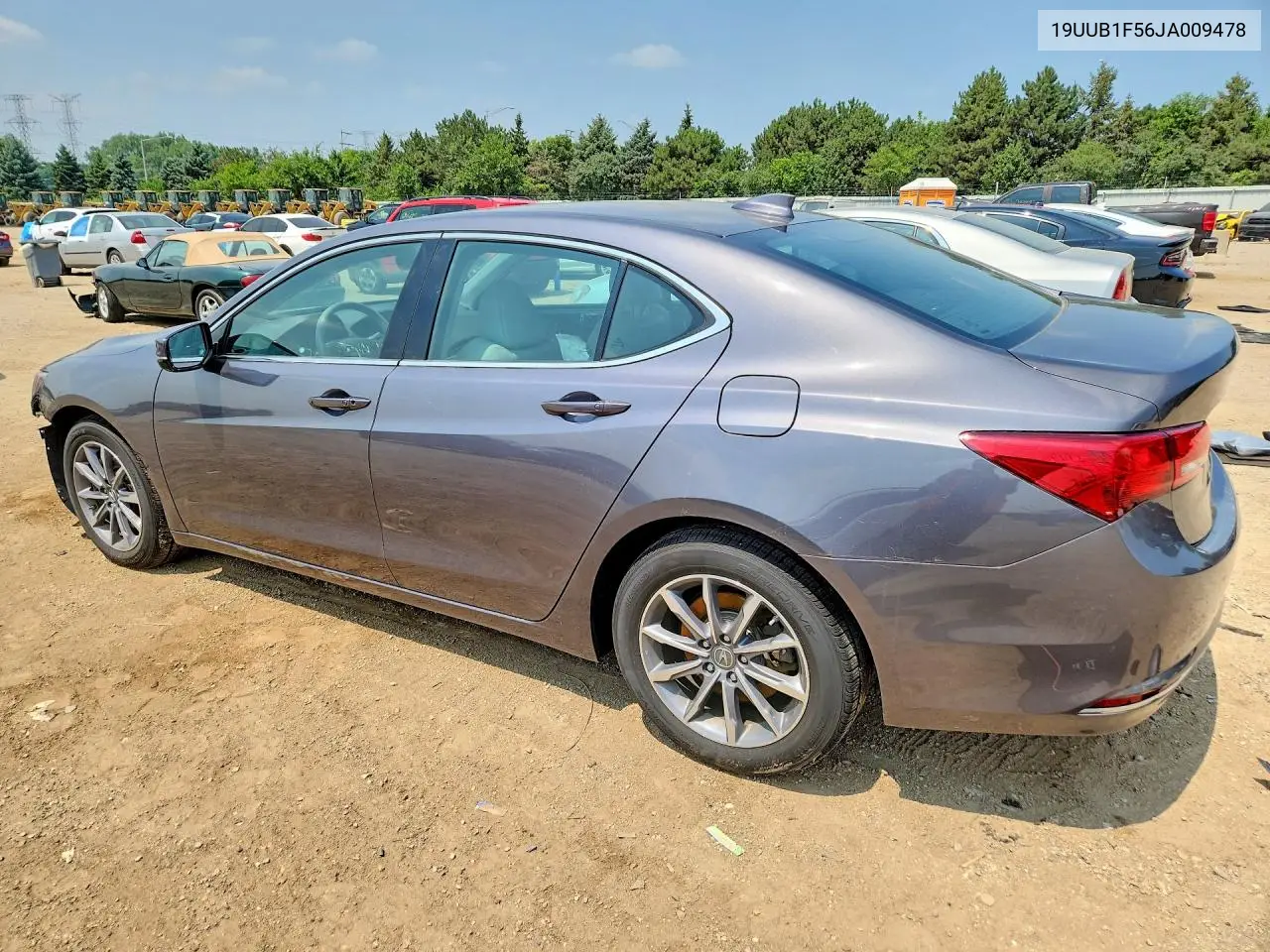 2018 Acura Tlx Tech VIN: 19UUB1F56JA009478 Lot: 61529576