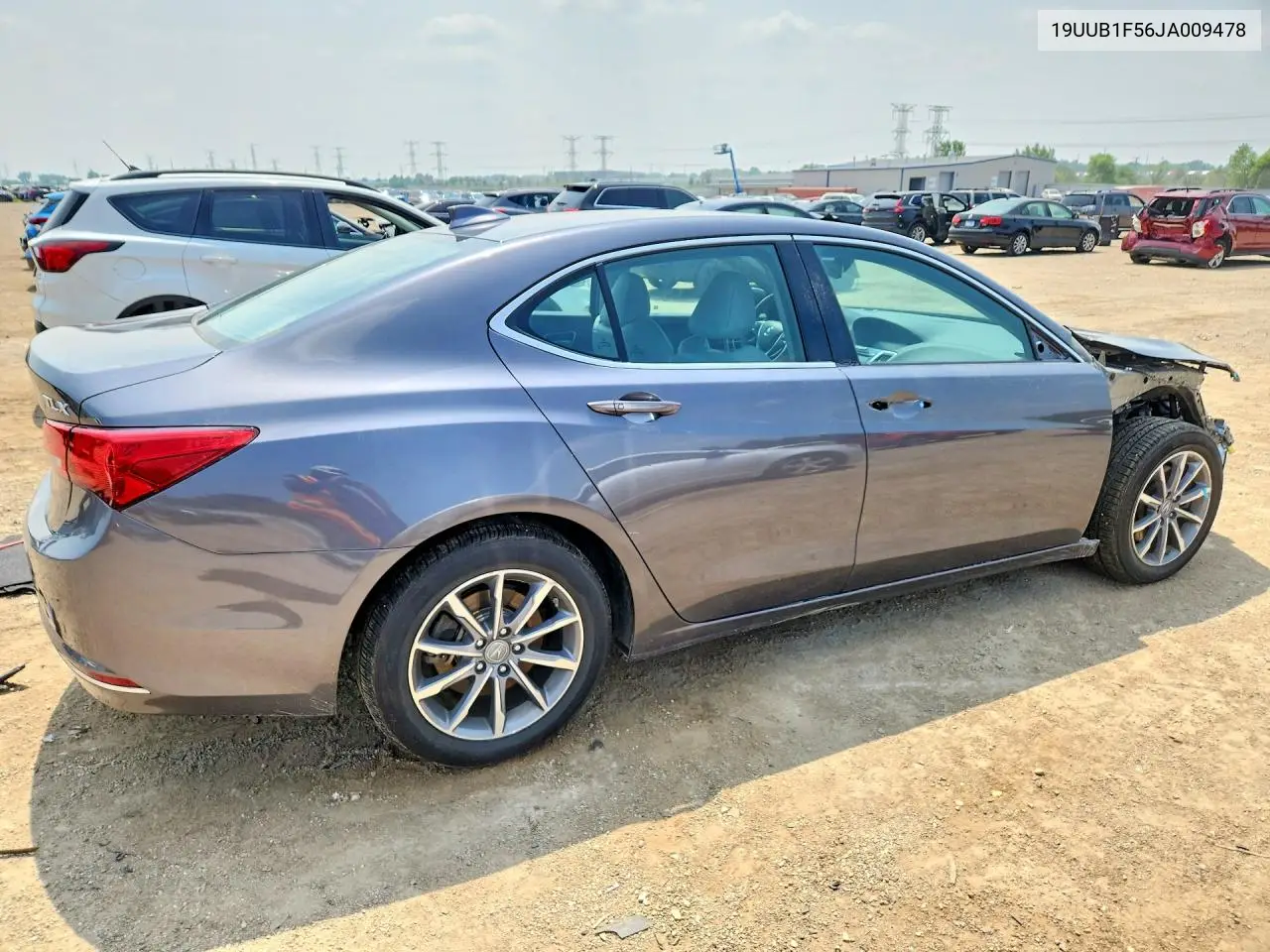 2018 Acura Tlx Tech VIN: 19UUB1F56JA009478 Lot: 61529576