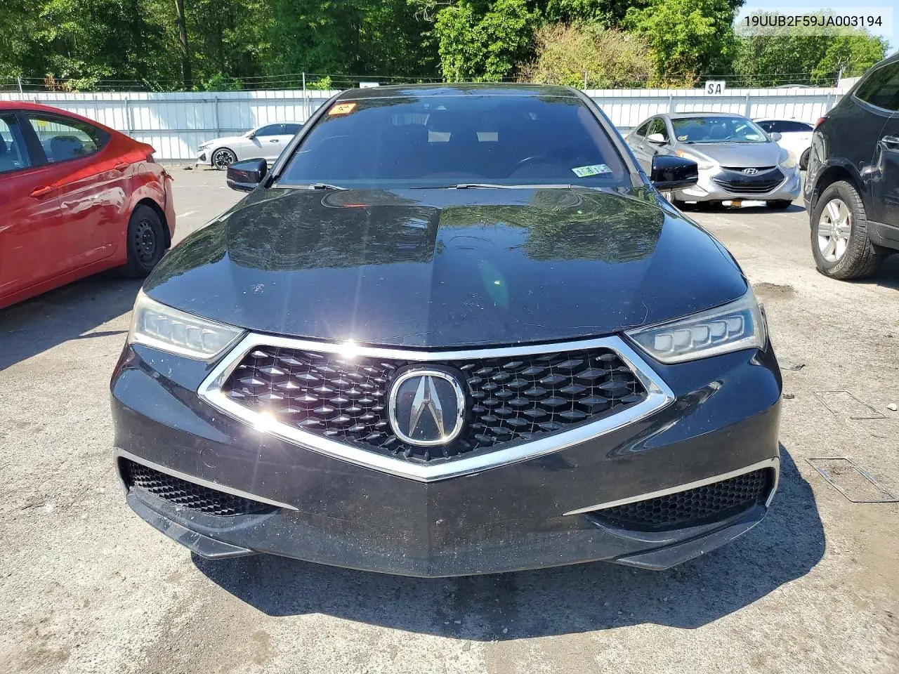 2018 Acura Tlx Tech VIN: 19UUB2F59JA003194 Lot: 61683436