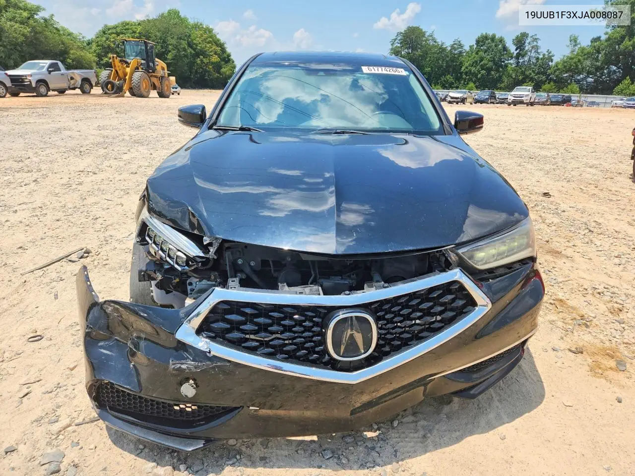 2018 Acura Tlx VIN: 19UUB1F3XJA008087 Lot: 61774266