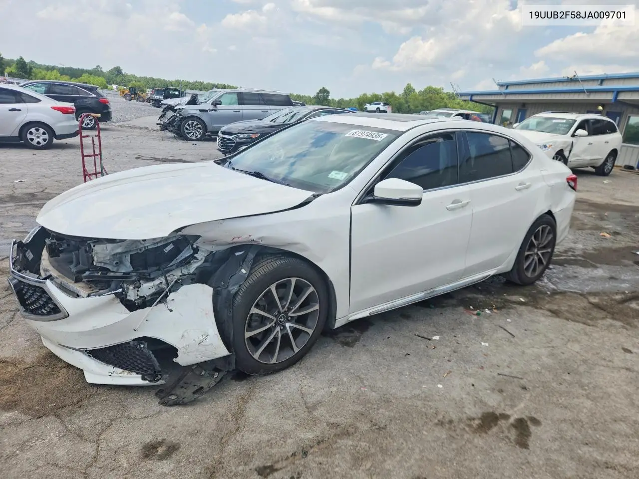 2018 Acura Tlx Tech VIN: 19UUB2F58JA009701 Lot: 61974936