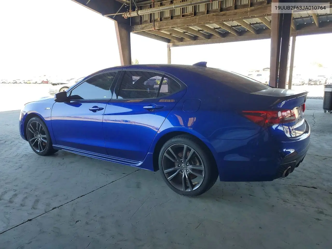 2018 Acura Tlx Tech+A VIN: 19UUB2F63JA010764 Lot: 85634485