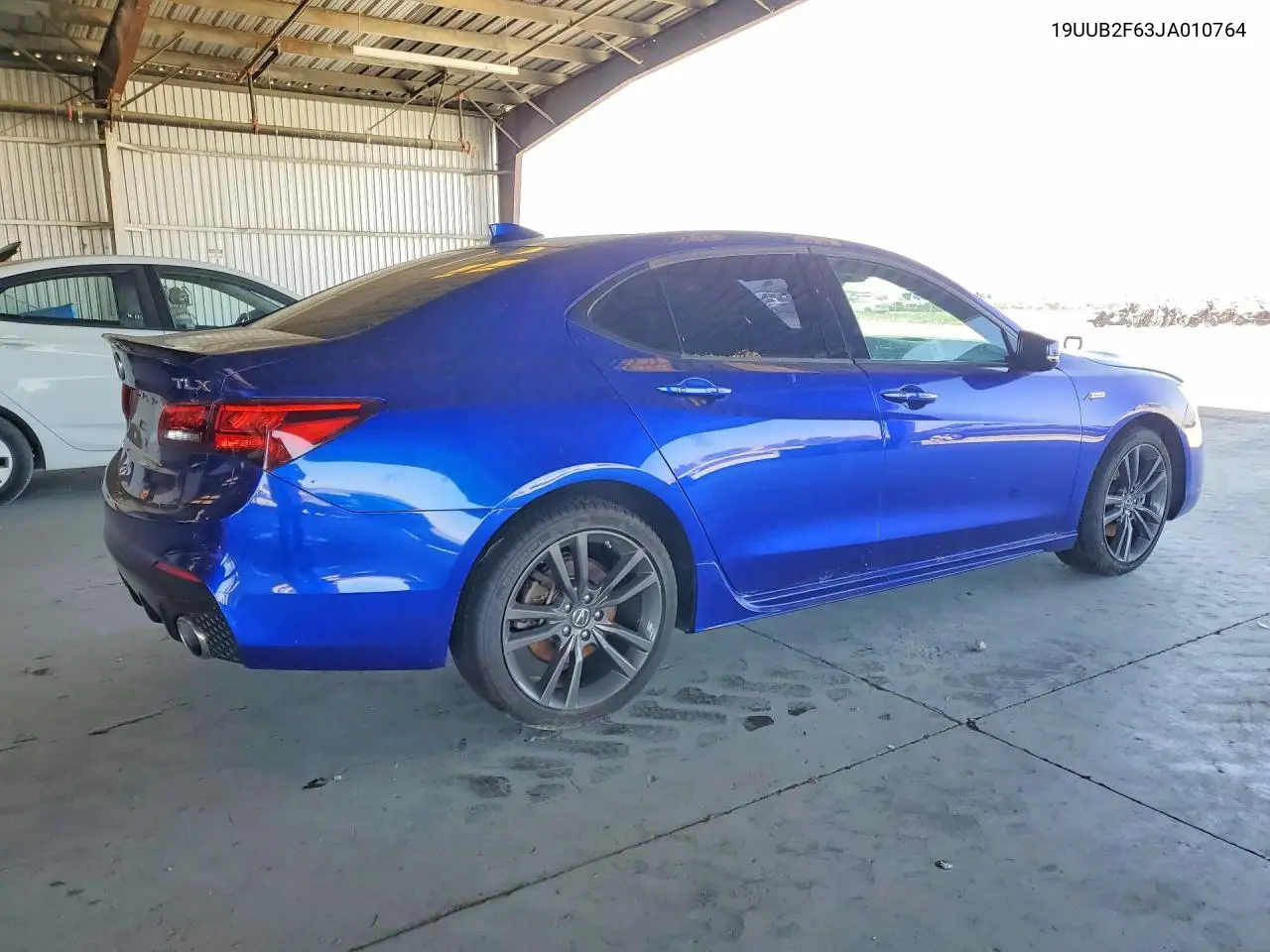2018 Acura Tlx Tech+A VIN: 19UUB2F63JA010764 Lot: 85634485