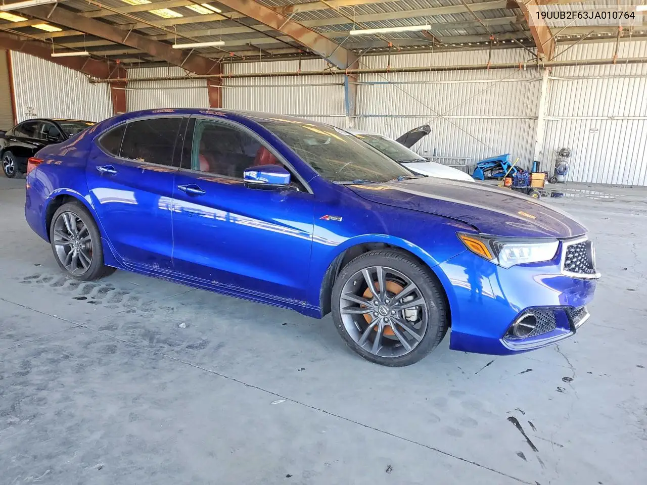 2018 Acura Tlx Tech+A VIN: 19UUB2F63JA010764 Lot: 85634485