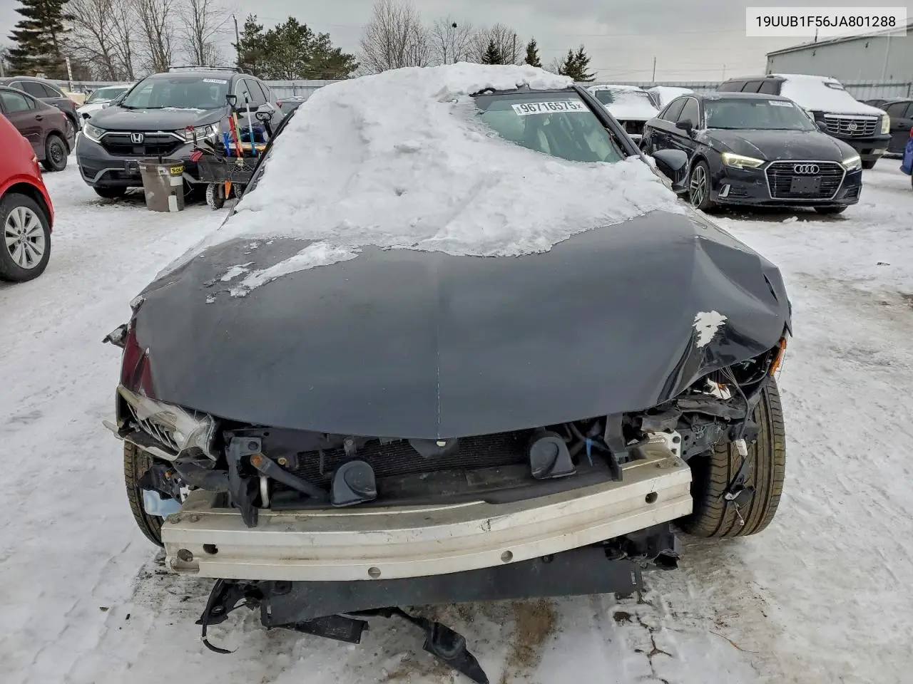 2018 Acura Tlx Tech VIN: 19UUB1F56JA801288 Lot: 96716575