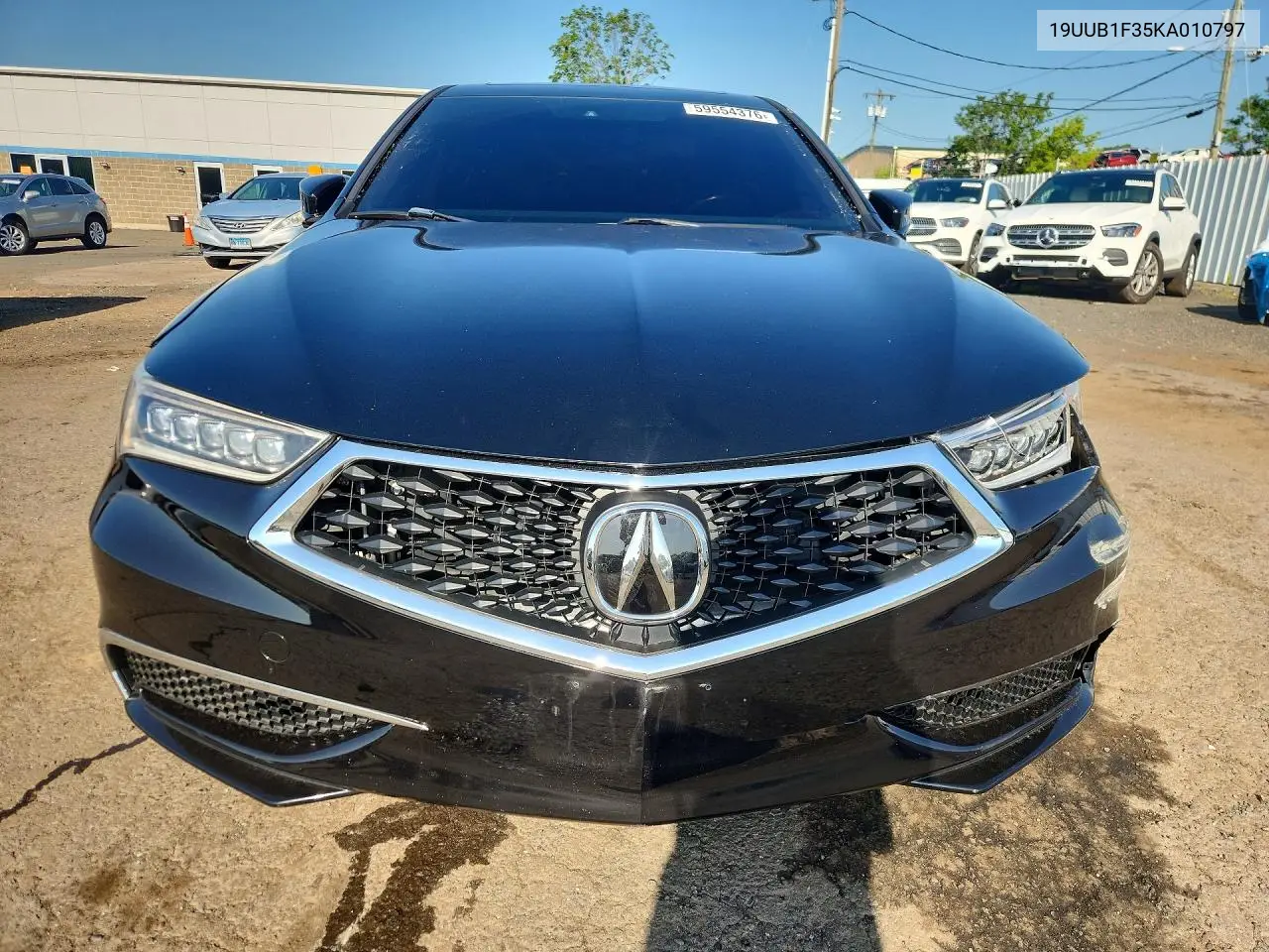 2019 Acura Tlx VIN: 19UUB1F35KA010797 Lot: 59554376