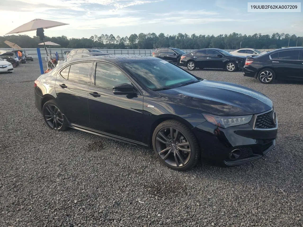2019 Acura Tlx Technology VIN: 19UUB2F62KA007209 Lot: 59725986