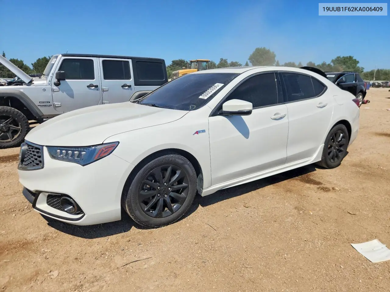 2019 Acura Tlx Technology VIN: 19UUB1F62KA006409 Lot: 60053096