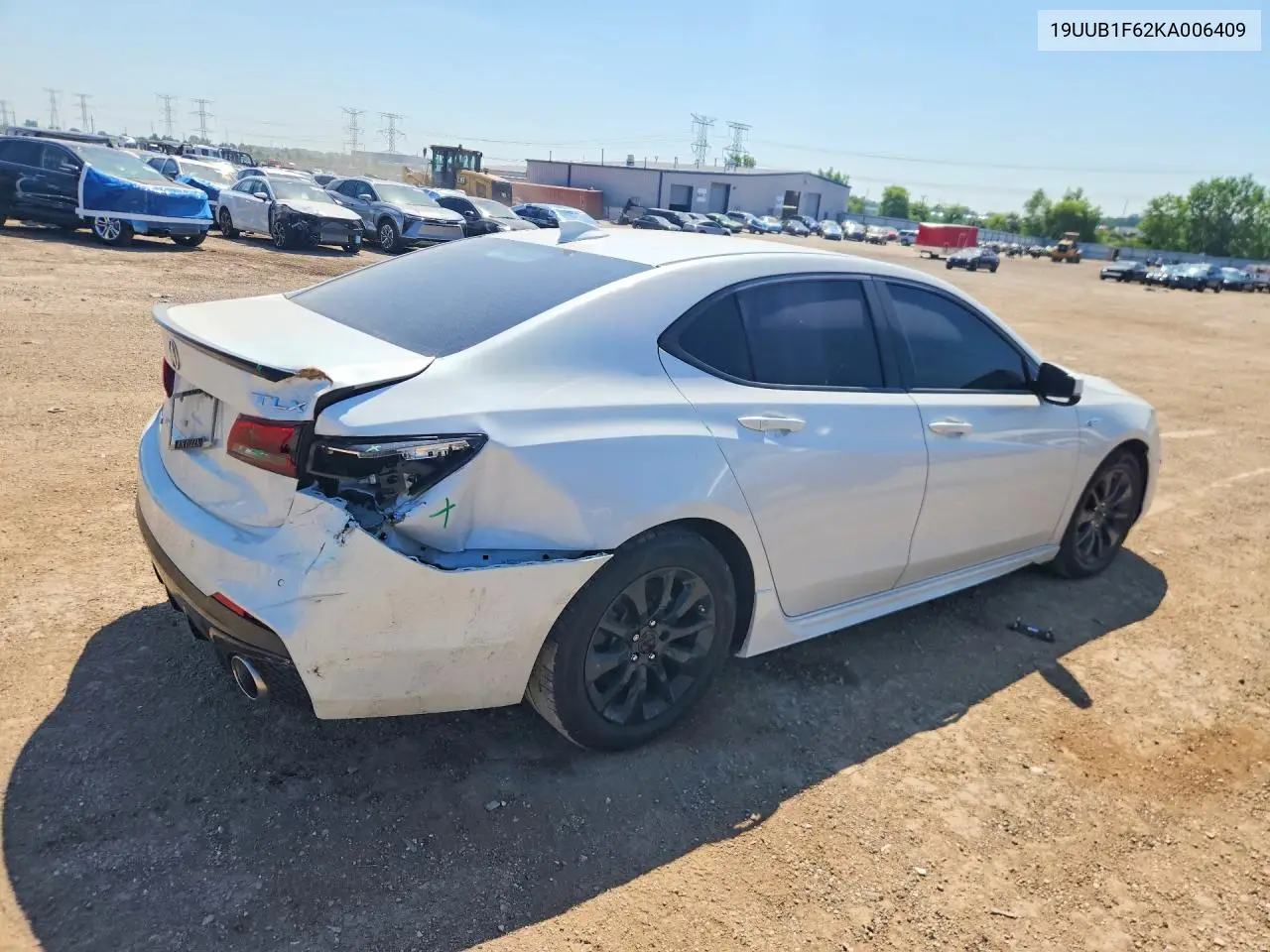 2019 Acura Tlx Technology VIN: 19UUB1F62KA006409 Lot: 60053096