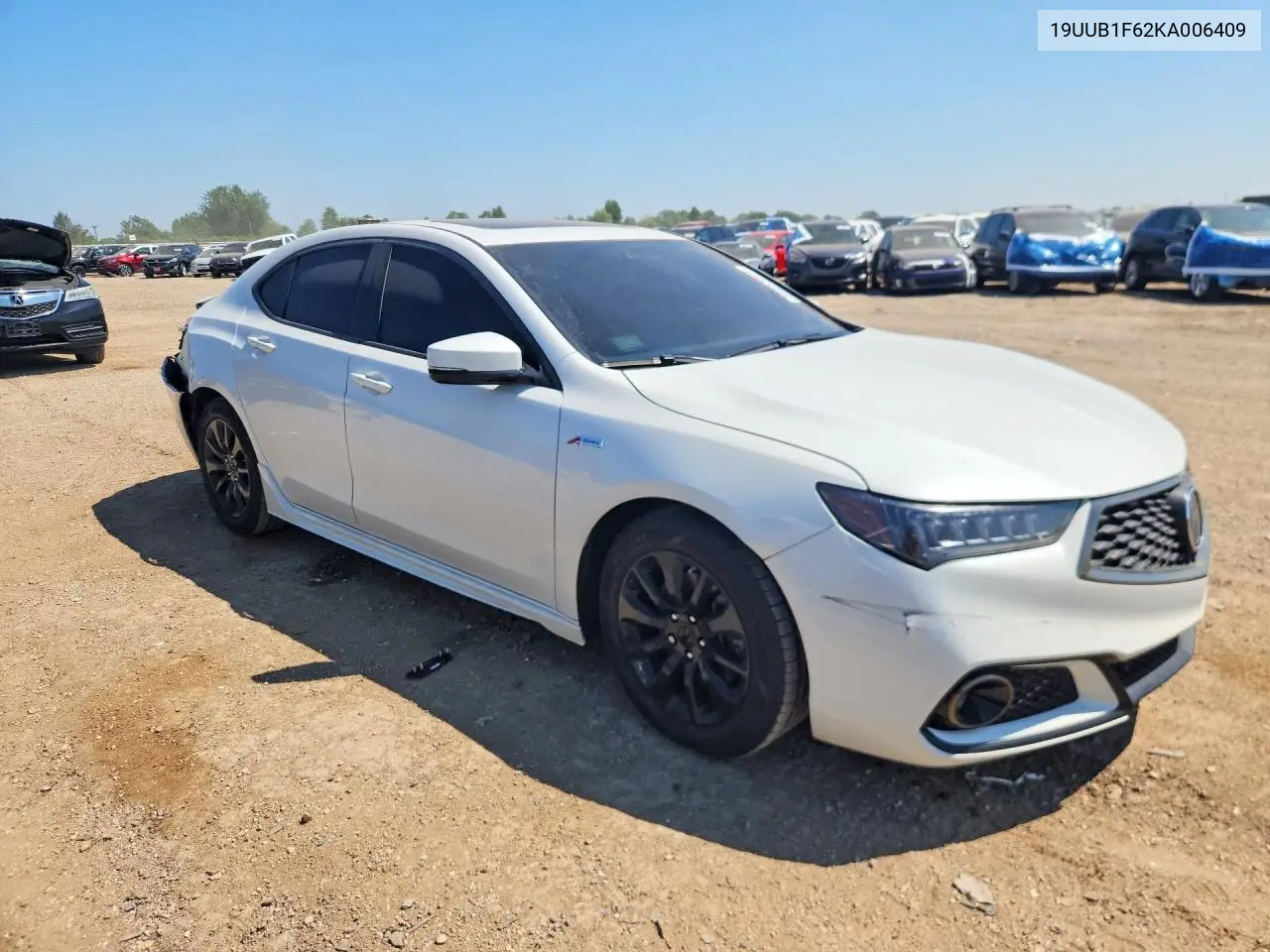 2019 Acura Tlx Technology VIN: 19UUB1F62KA006409 Lot: 60053096