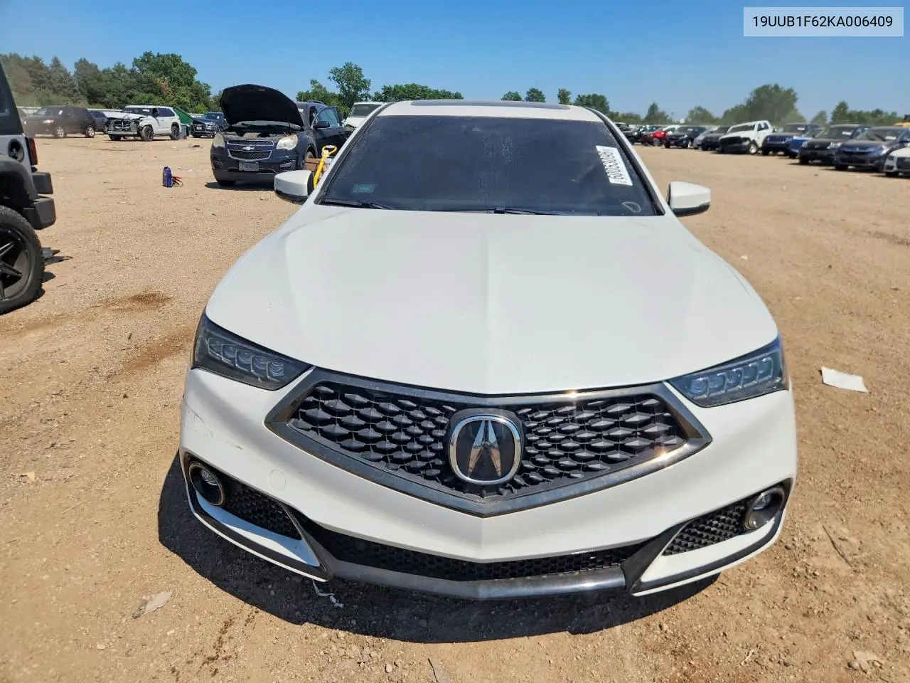 2019 Acura Tlx Technology VIN: 19UUB1F62KA006409 Lot: 60053096