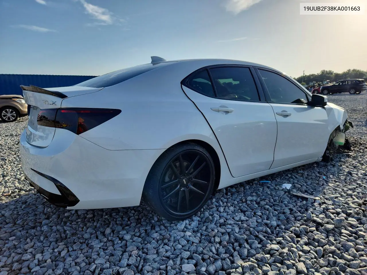 2019 Acura Tlx VIN: 19UUB2F38KA001663 Lot: 60386416