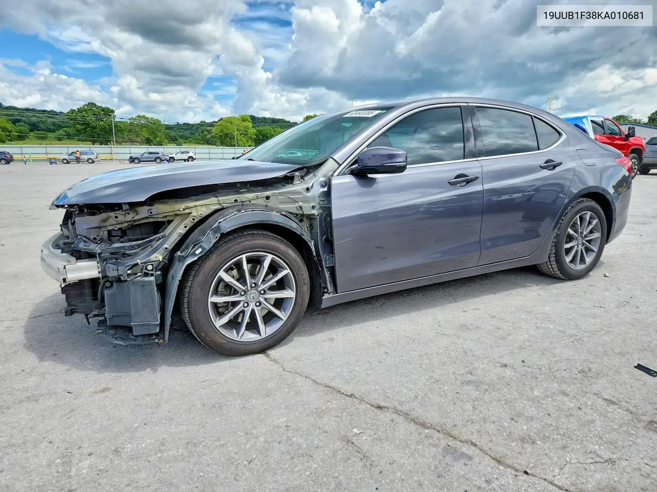 2019 Acura Tlx VIN: 19UUB1F38KA010681 Lot: 60493086