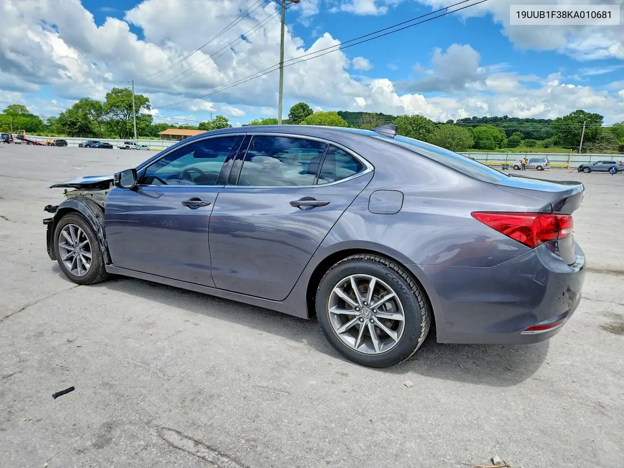 2019 Acura Tlx VIN: 19UUB1F38KA010681 Lot: 60493086