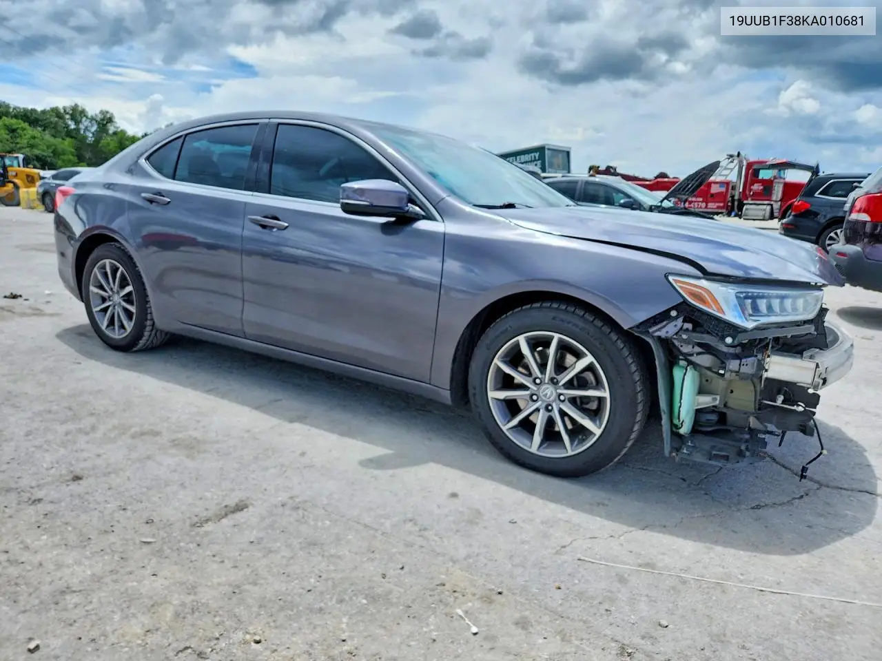 2019 Acura Tlx VIN: 19UUB1F38KA010681 Lot: 60493086
