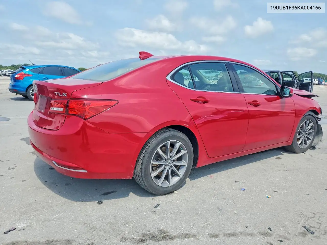 2019 Acura Tlx VIN: 19UUB1F36KA004166 Lot: 60494016