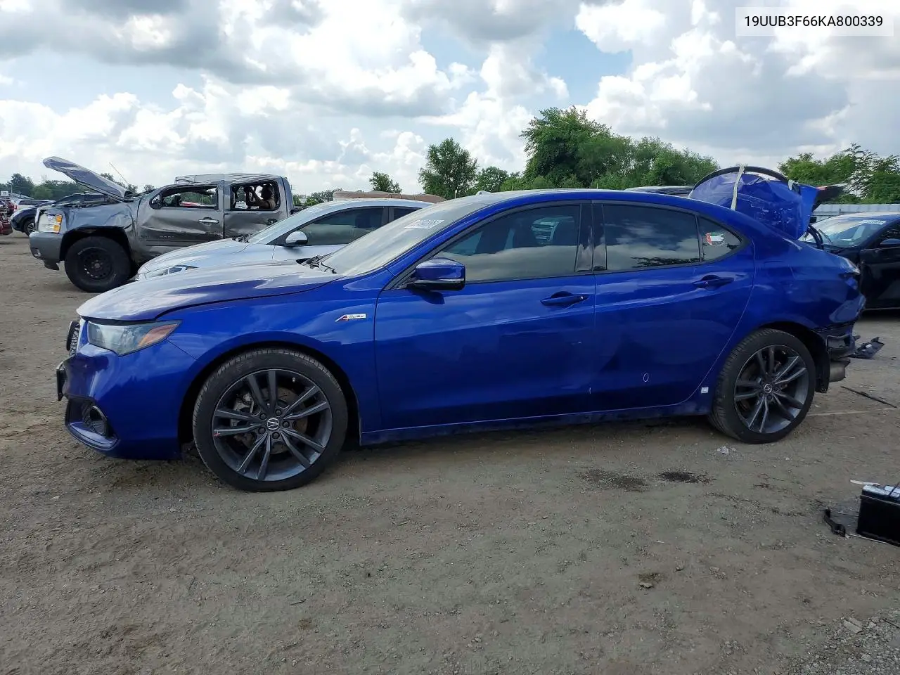 2019 Acura Tlx Technology VIN: 19UUB3F66KA800339 Lot: 60494886