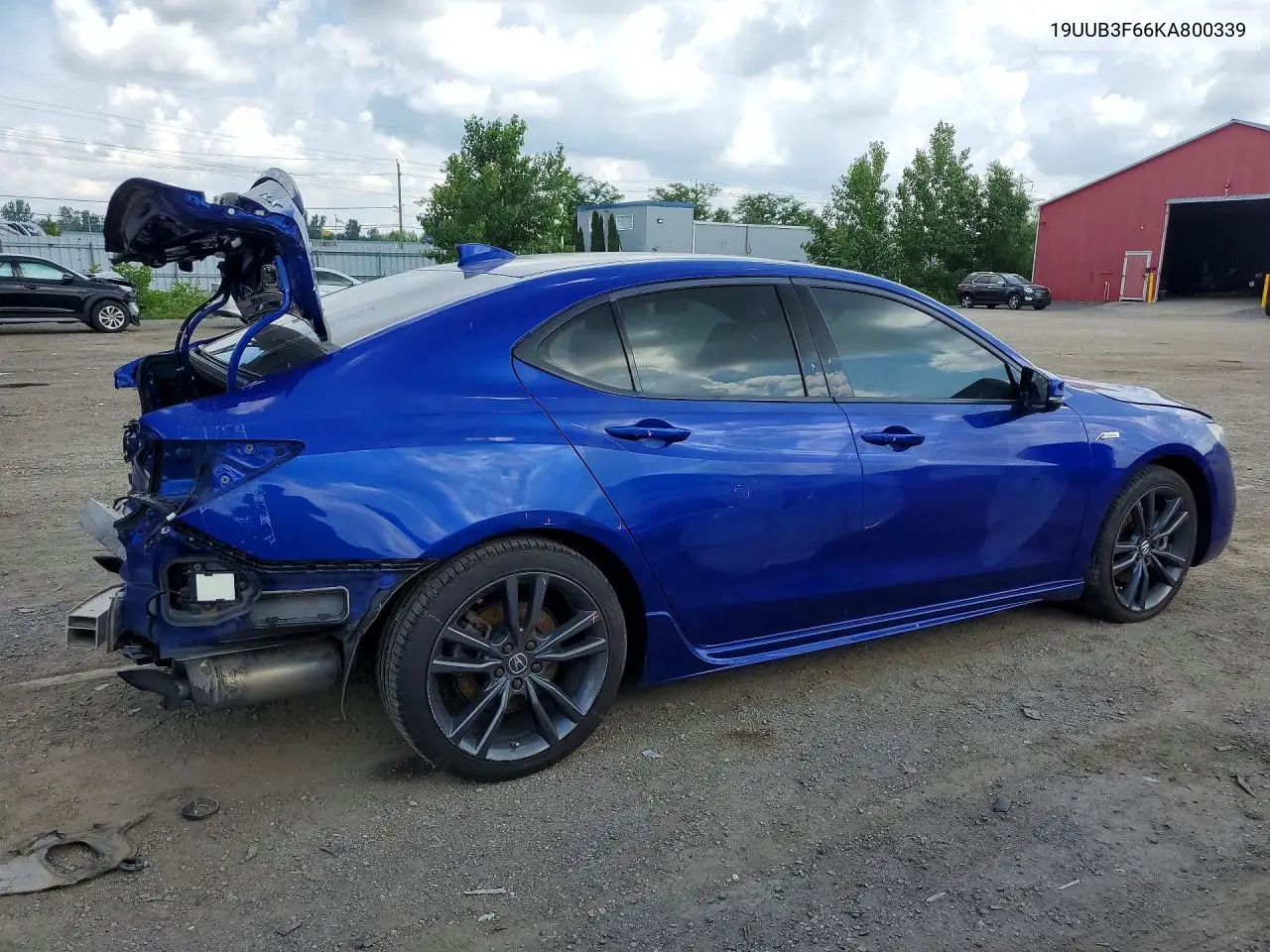 2019 Acura Tlx Technology VIN: 19UUB3F66KA800339 Lot: 60494886