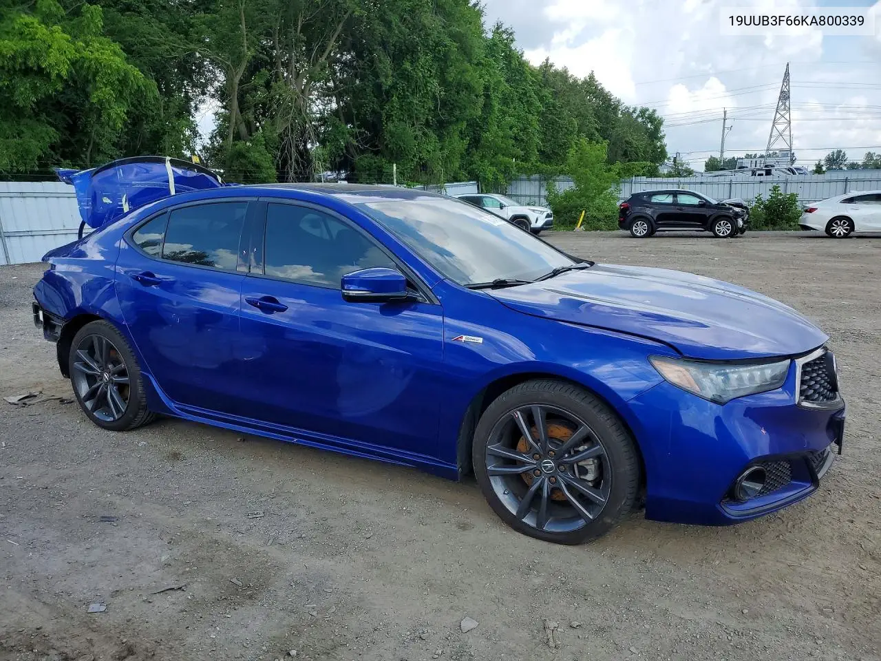 2019 Acura Tlx Technology VIN: 19UUB3F66KA800339 Lot: 60494886