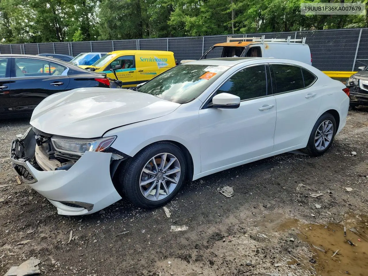 2019 Acura Tlx VIN: 19UUB1F36KA007679 Lot: 60500906
