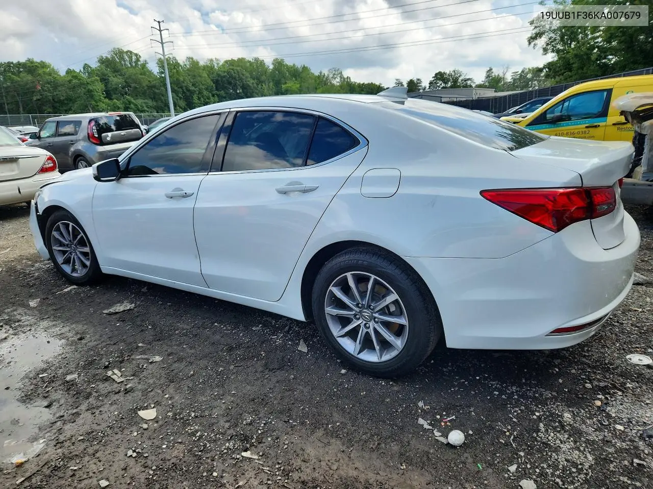 2019 Acura Tlx VIN: 19UUB1F36KA007679 Lot: 60500906